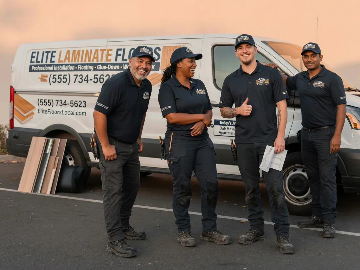 Laminate flooring installation company in Lee, IL